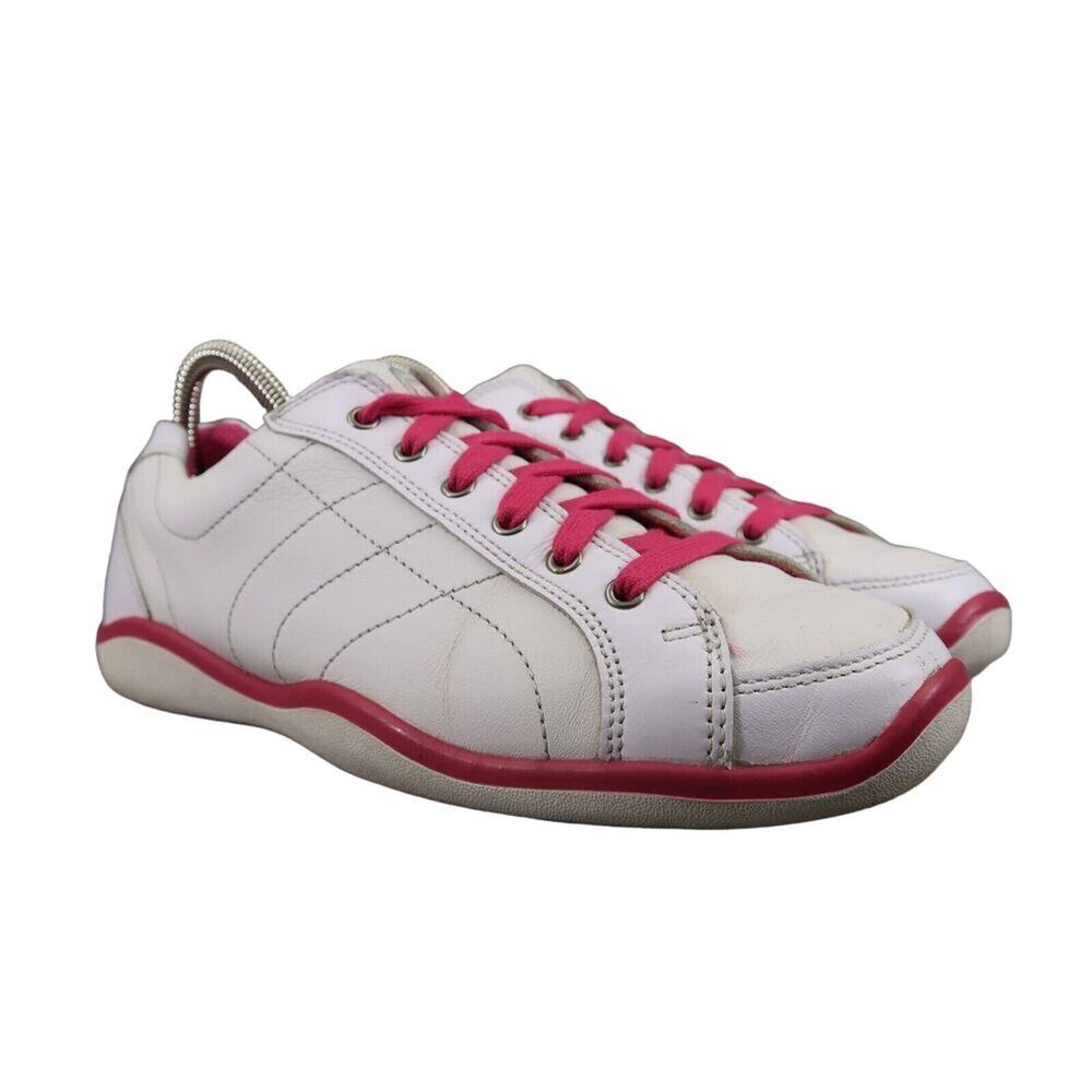 FootJoy Shoes Womens 6.5 Golf LoPro Sneaker Spikeless Sport Athletic White Pink